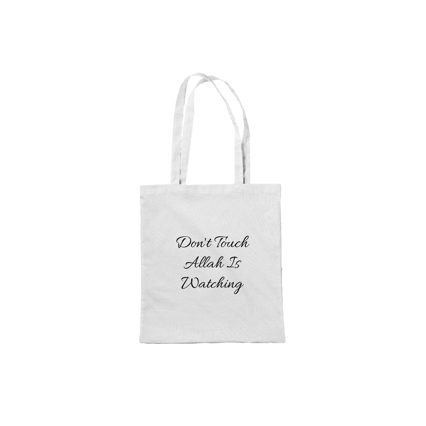 Classic Tote Bag (Don't Touch Allah Is Watching/Quran 49:18) - الأعمال الحلال