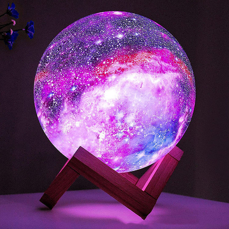 3D Printing Moon Lamp (16 Light Colours) - الأعمال الحلال