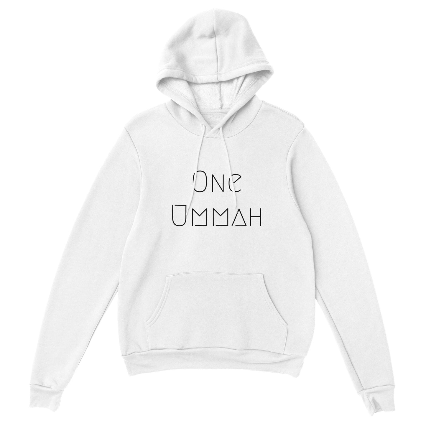 Premium Pullover Hoodie (One Ummah) - الأعمال الحلال