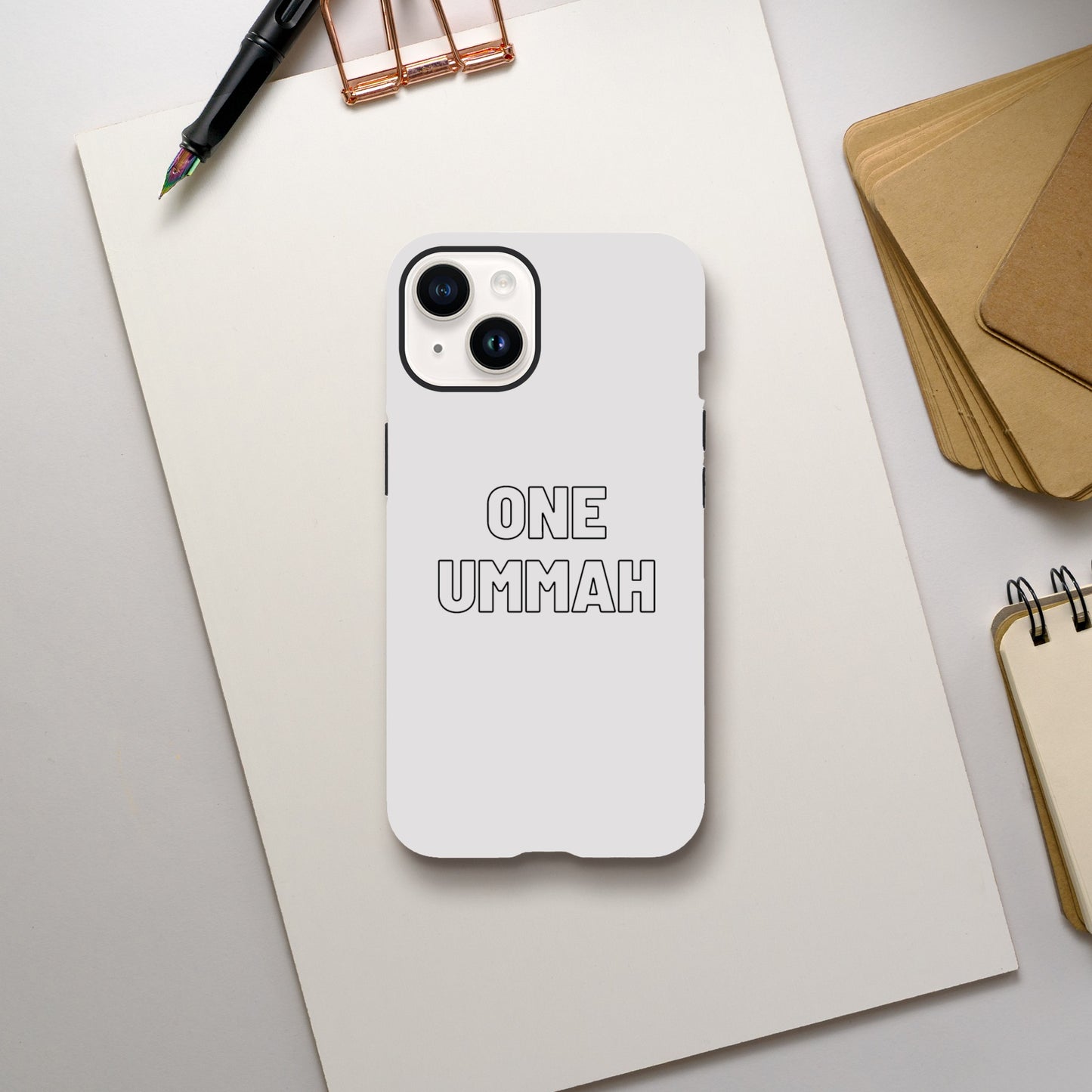 iPhone Tough case (One Ummah) - الأعمال الحلال