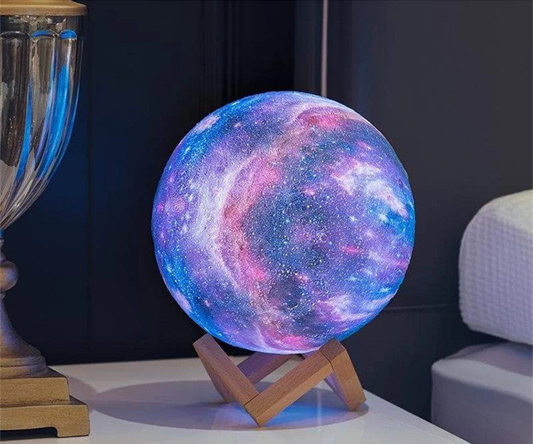 3D Printing Moon Lamp (16 Light Colours) - الأعمال الحلال