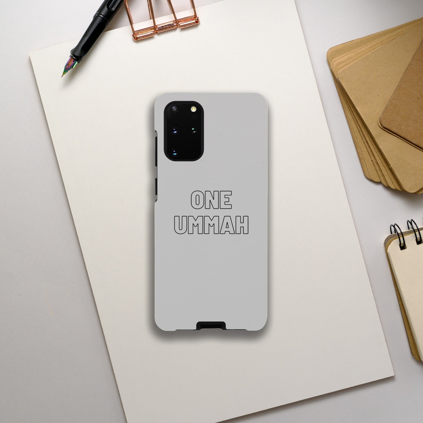 Samsung Tough case (One Ummah) - الأعمال الحلال