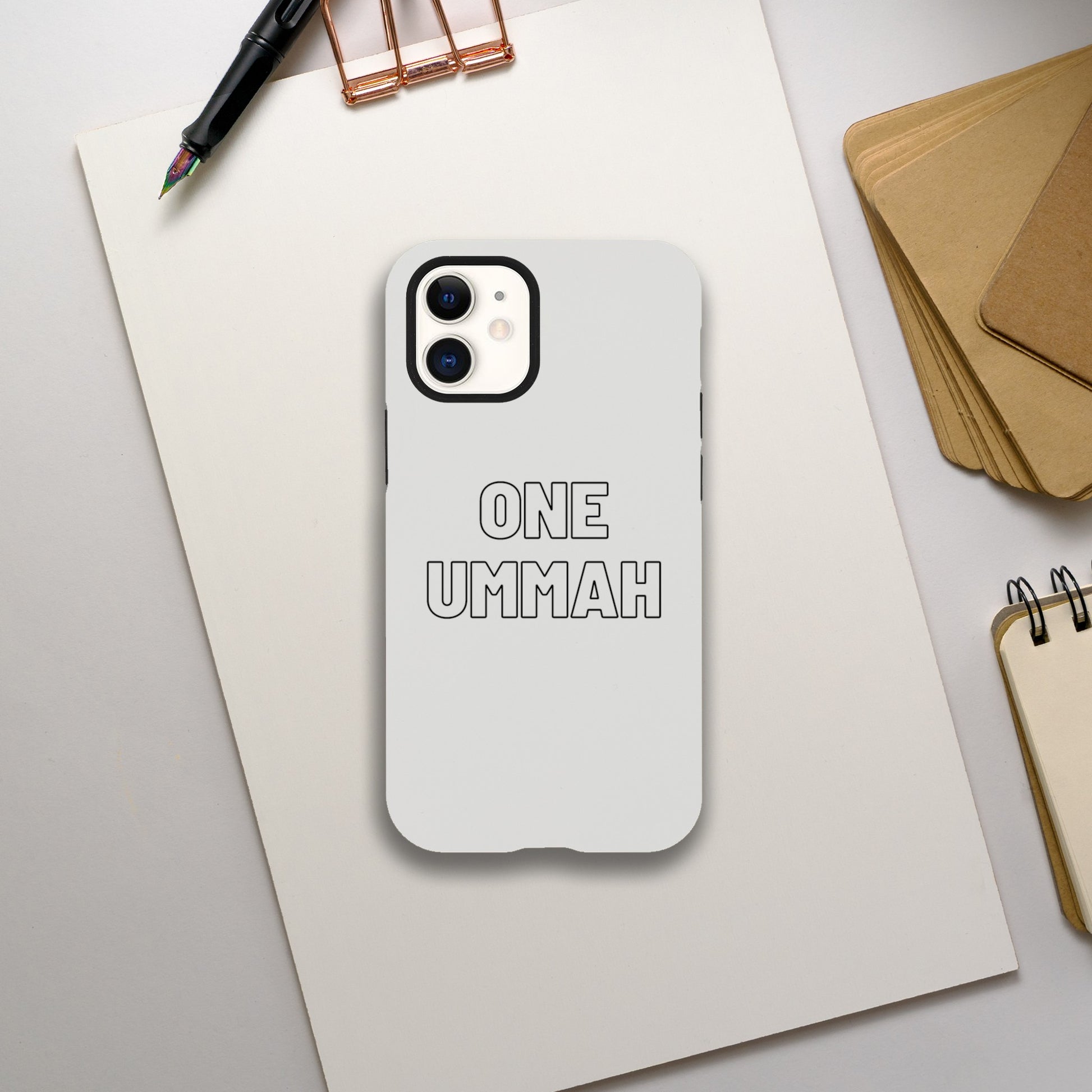 iPhone Tough case (One Ummah) - الأعمال الحلال