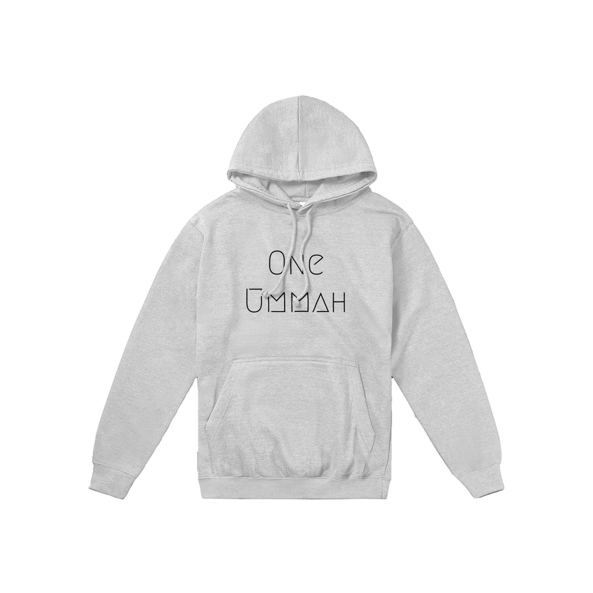 Premium Pullover Hoodie (One Ummah) - الأعمال الحلال