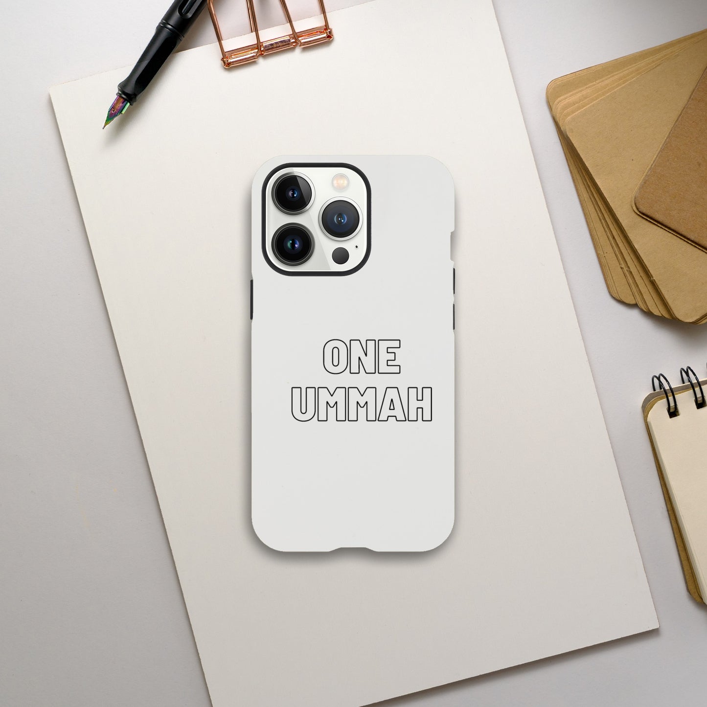 iPhone Tough case (One Ummah) - الأعمال الحلال