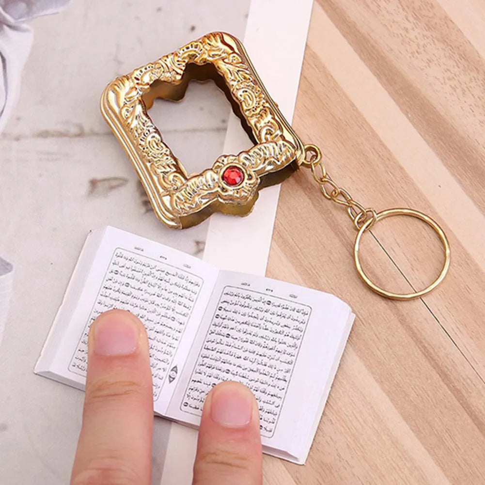 Mini Qur'an Keychain/Keyring - الأعمال الحلال