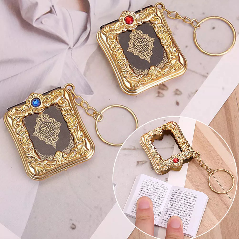 Mini Qur'an Keychain/Keyring - الأعمال الحلال