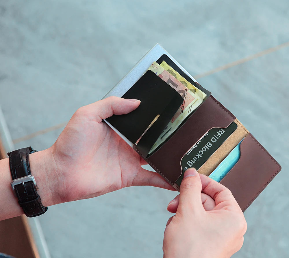 Wallet Multiple Card/Cash Holder {(Type A - No Air Tag and Type B - Air Tag)} - الأعمال الحلال