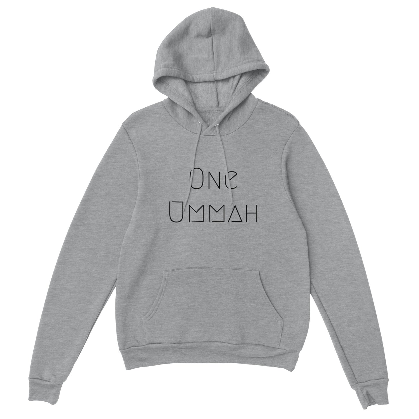 Premium Pullover Hoodie (One Ummah) - الأعمال الحلال