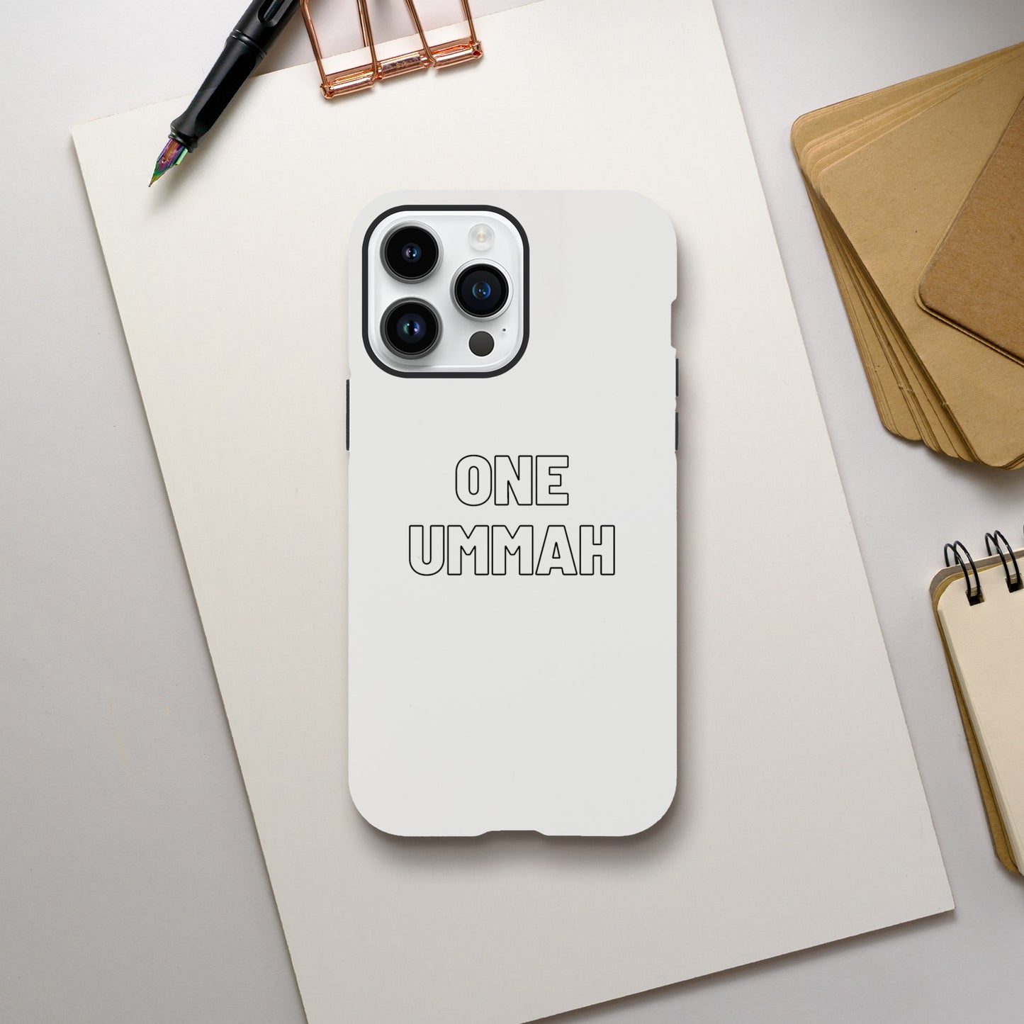 iPhone Tough case (One Ummah) - الأعمال الحلال