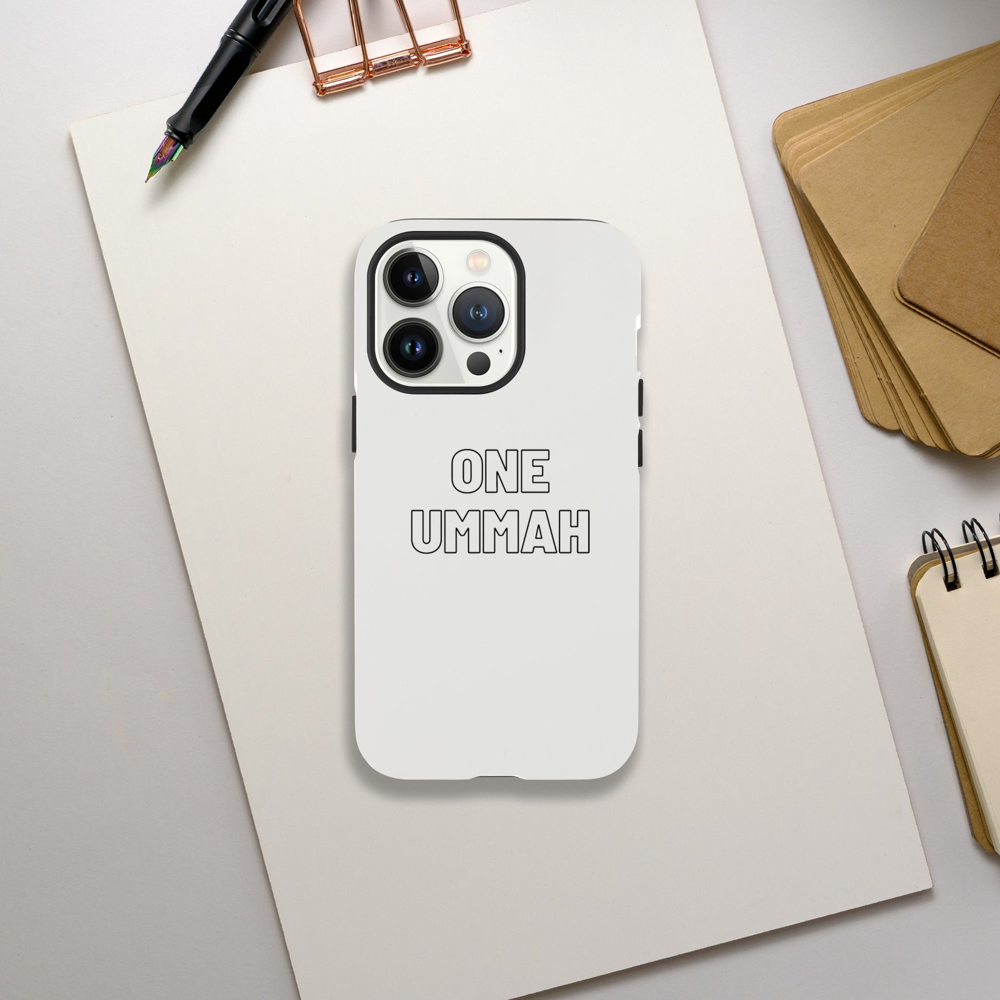 iPhone Tough case (One Ummah) - الأعمال الحلال