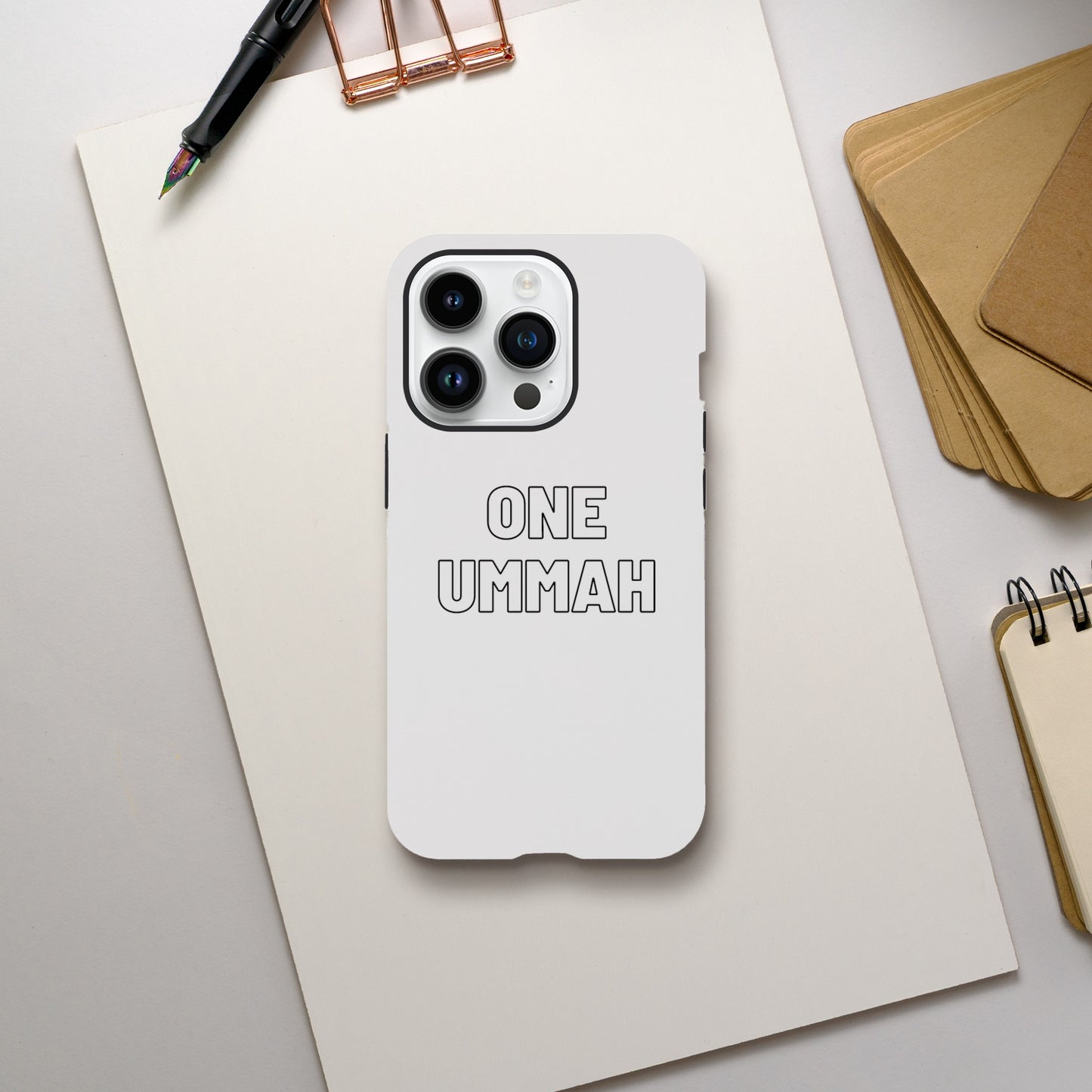 iPhone Tough case (One Ummah) - الأعمال الحلال