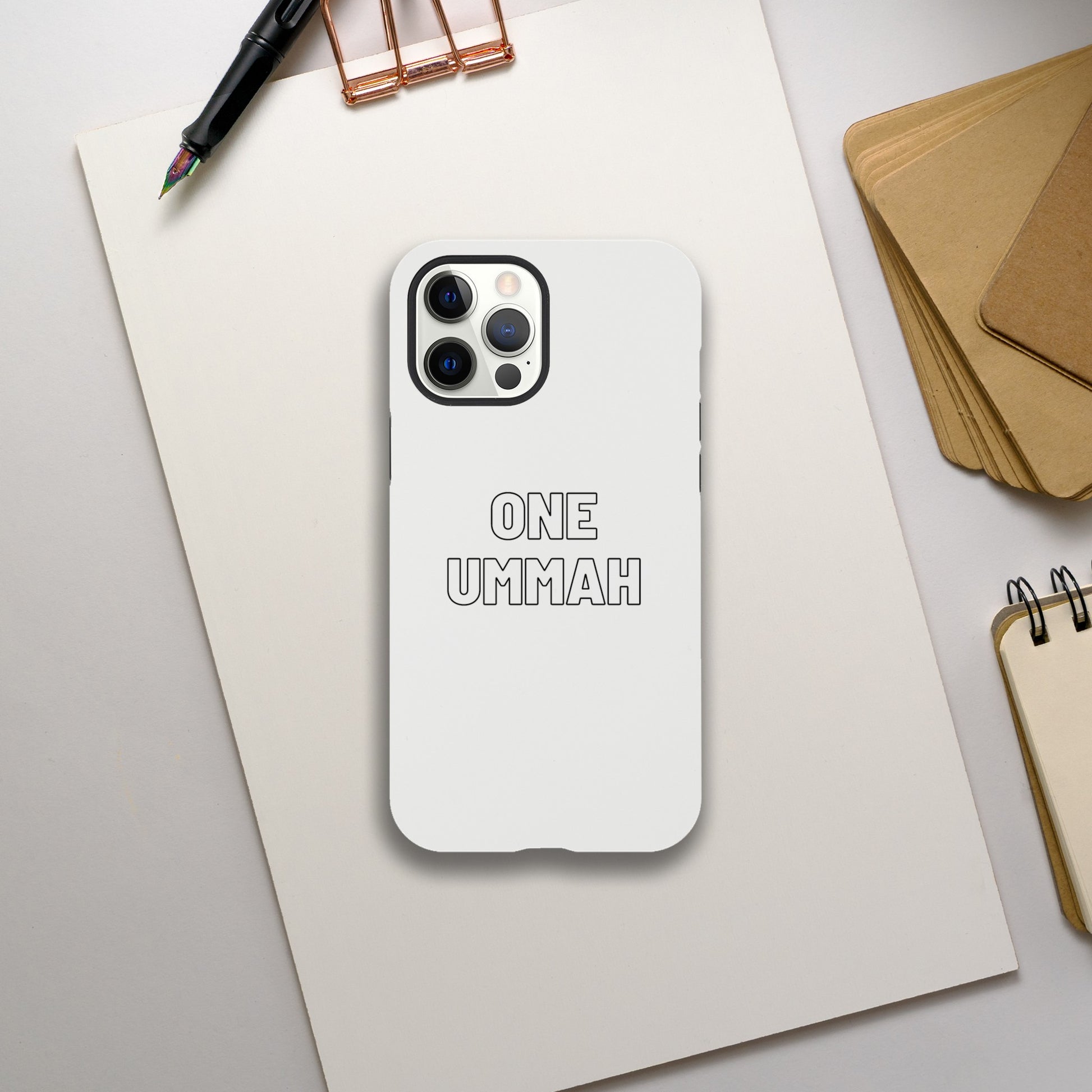 iPhone Tough case (One Ummah) - الأعمال الحلال