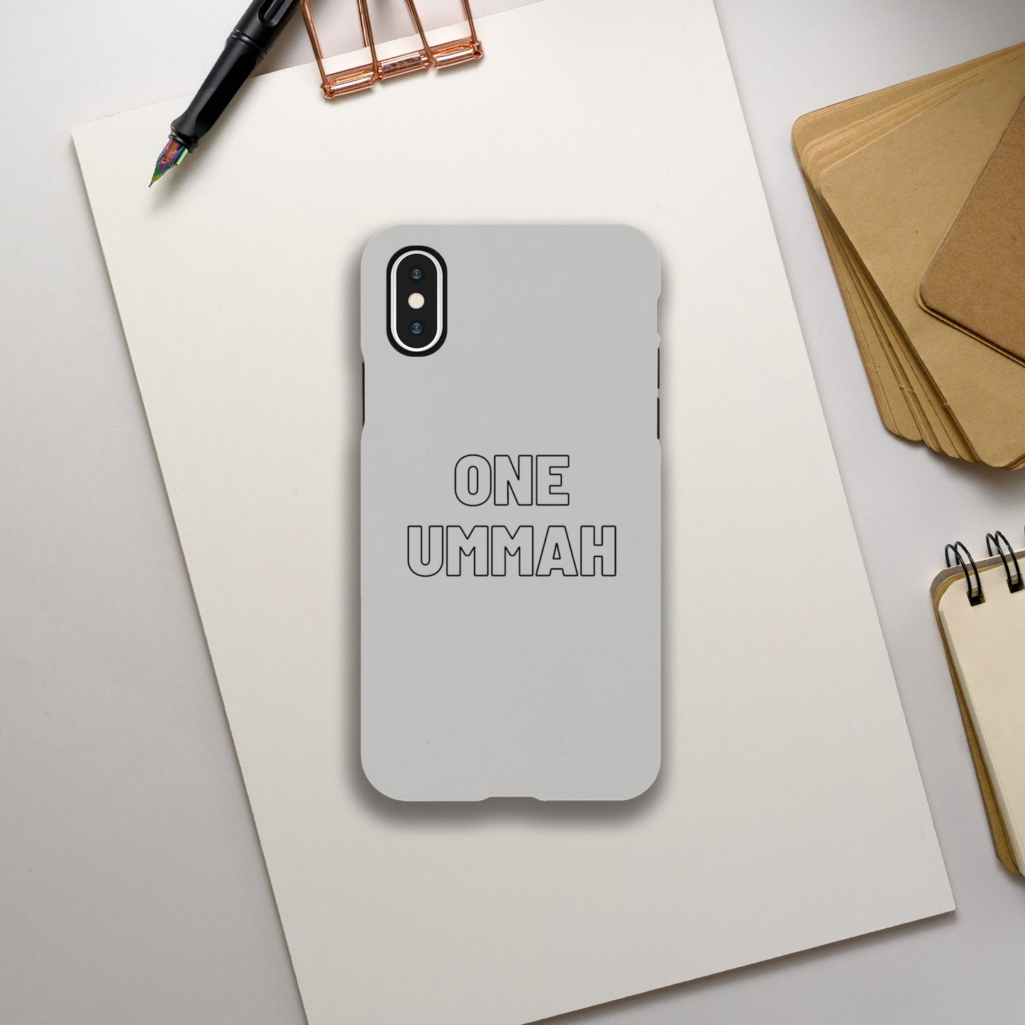 iPhone Tough case (One Ummah) - الأعمال الحلال