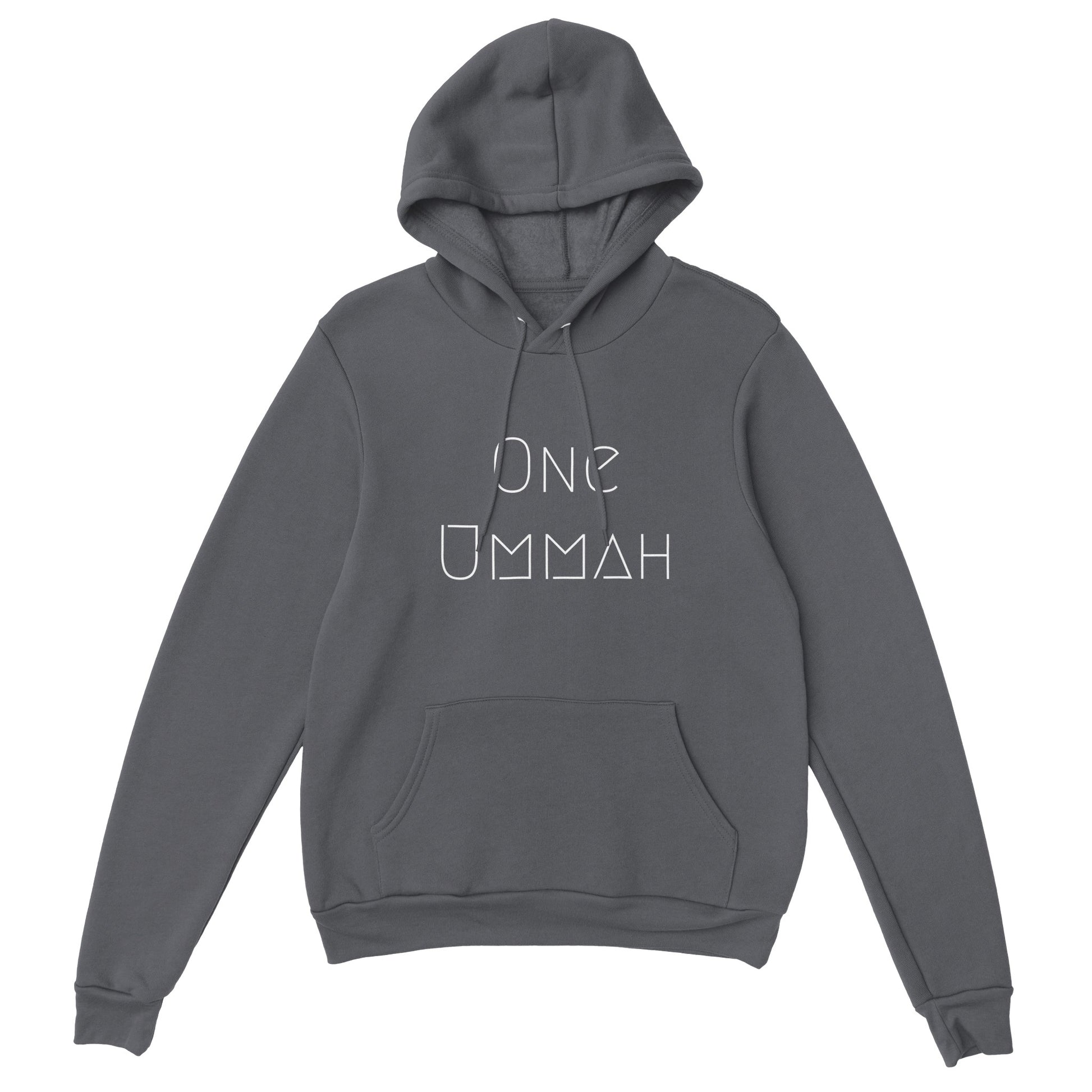 Premium Pullover Hoodie (One Ummah) - الأعمال الحلال