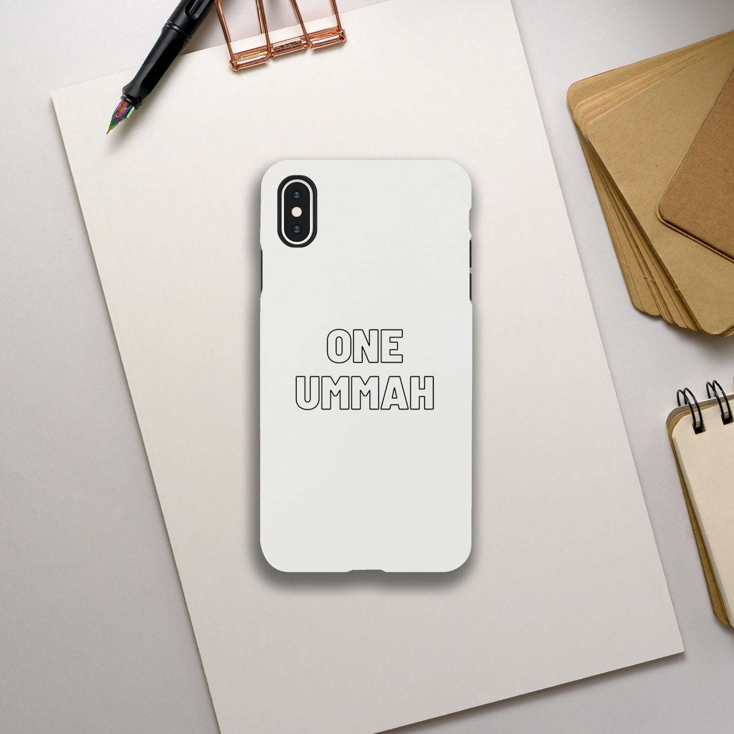 iPhone Tough case (One Ummah) - الأعمال الحلال